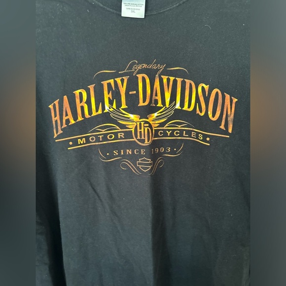 Beartooth Cody, Wyoming Harley Davidson Tshirt - Picture 2 of 7